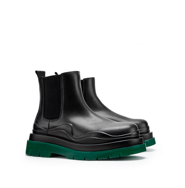 Green Bottom Martin Boots High-top Winter Plus Velvet Retro Thick Bottom boots